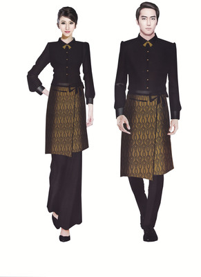 西餐服務(wù)員制服定制 無錫依夢都服飾解決方案