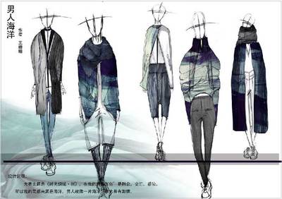 男人海洋 服裝設(shè)計大賽作品構(gòu)思與實現(xiàn)
